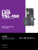 EuroLite LED TSL-150 Scan COB Benutzerhandbuch