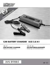 ULTIMATE SPEED ULG 3.8 A1 BATTERY CHARGER Operation and Safety Notes