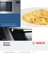 Bosch HBC84H501/36 Benutzerhandbuch