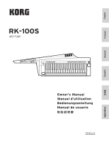 Korg RK-100S Bedienungsanleitung