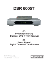 Schwaiger DSR 6005T Benutzerhandbuch