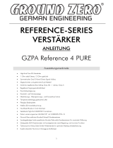 Ground Zero GZPA Reference 4PURE Bedienungsanleitung