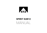 XTZ Spirit SUB 12 Bedienungsanleitung
