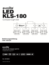 EuroLite LED KLS-180 Compact Light Set Benutzerhandbuch