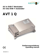 POLYTRON AVT 1Q AV in DVB-T modulator Bedienungsanleitung