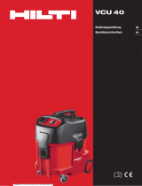 Hilti VCU 40 Bedienungsanleitung