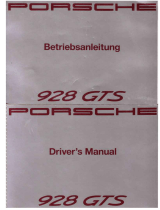 Porsche 928 Bedienungsanleitung