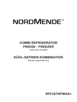 Nordmende RFF367NFWHA Kühl-gefrierkombination Benutzerhandbuch