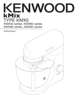 Kenwood KMX850CR Bedienungsanleitung
