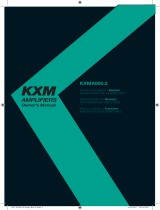 Kicker 2017 KXM 5-Channel Amplifier Bedienungsanleitung