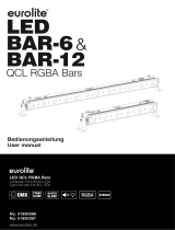EuroLite LED Bar-6 QCL RGBA Benutzerhandbuch