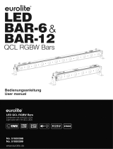 EuroLite LED Bar-12 QCL RGBW Benutzerhandbuch