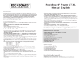 Rock­board LT XL Power Bank GD Bedienungsanleitung