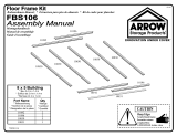 Arrow Storage Products FBS106 Bedienungsanleitung
