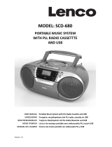 Lenco SCD-680 Benutzerhandbuch