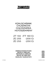 Zanussi ZT155 Benutzerhandbuch