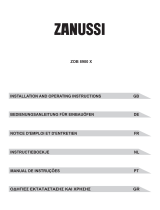 Zanussi ZOB8900X Benutzerhandbuch