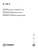 Indesit W 108 X (SP) Benutzerhandbuch