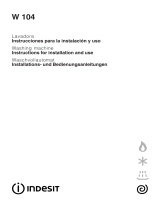 Indesit W 104 (SP) Benutzerhandbuch