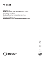 Indesit W 6521 (E) Benutzerhandbuch