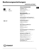 Indesit WIE 147 (DE) (TE) Benutzerhandbuch
