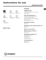 Indesit EWE 71252 W EU/1 Benutzerhandbuch