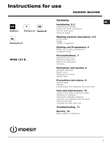 Indesit WIXE 127 S (EX) Benutzerhandbuch