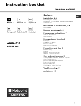 Hotpoint-Ariston AQXGF 149 (EU) (O) Bedienungsanleitung
