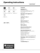 Hotpoint-Ariston LDF 12314 B EU.R Bedienungsanleitung