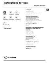 Indesit EWD 61052 W EU Benutzerhandbuch