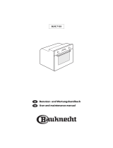 Bauknecht BLVE 7103/PT Benutzerhandbuch