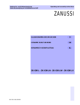 Zanussi ZK 630 L Benutzerhandbuch