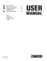 Zanussi ZVT64X Benutzerhandbuch