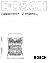 Bosch SGU6900/13 Bedienungsanleitung