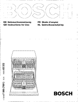 Bosch SGS4812FF/07 Bedienungsanleitung