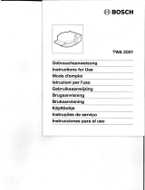 Bosch TWA3000CH/01 Benutzerhandbuch