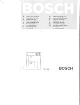 Bosch tka 5502 solitaire Bedienungsanleitung