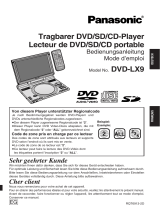 Panasonic DVD-LX9 Bedienungsanleitung