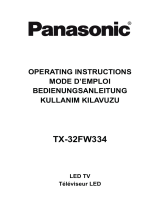 Panasonic TX32FW334 Bedienungsanleitung
