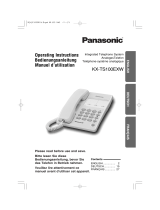 Panasonic KX-TS100EXW Bedienungsanleitung