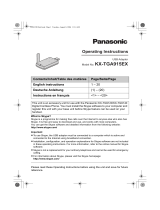 Panasonic KX-TGA915EX Bedienungsanleitung