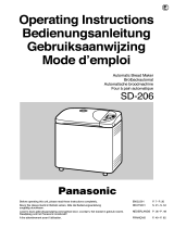 Panasonic SD206 Bedienungsanleitung
