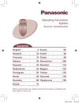 Panasonic ES2058 Bedienungsanleitung