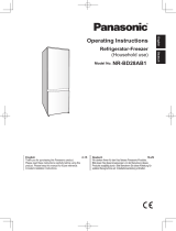 Panasonic NR-BD28AB1 Kühl-gefrierkombination Bedienungsanleitung