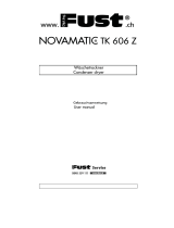 Novamatic TK606Z Benutzerhandbuch