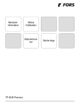 FORS TP8436 Benutzerhandbuch