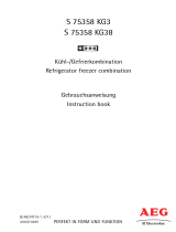 Aeg-Electrolux S75358KG3 Benutzerhandbuch