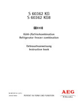 Aeg-Electrolux S60362KG Benutzerhandbuch