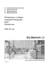 De Dietrich DRS914JE Benutzerhandbuch