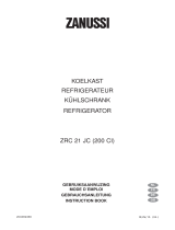 Zanussi ZRC21JC Benutzerhandbuch